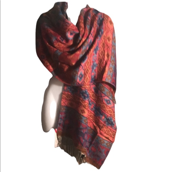 Sacred Threads Accessories - NWT.  Sacred Threads Scarf. CL/GR 05. 219730